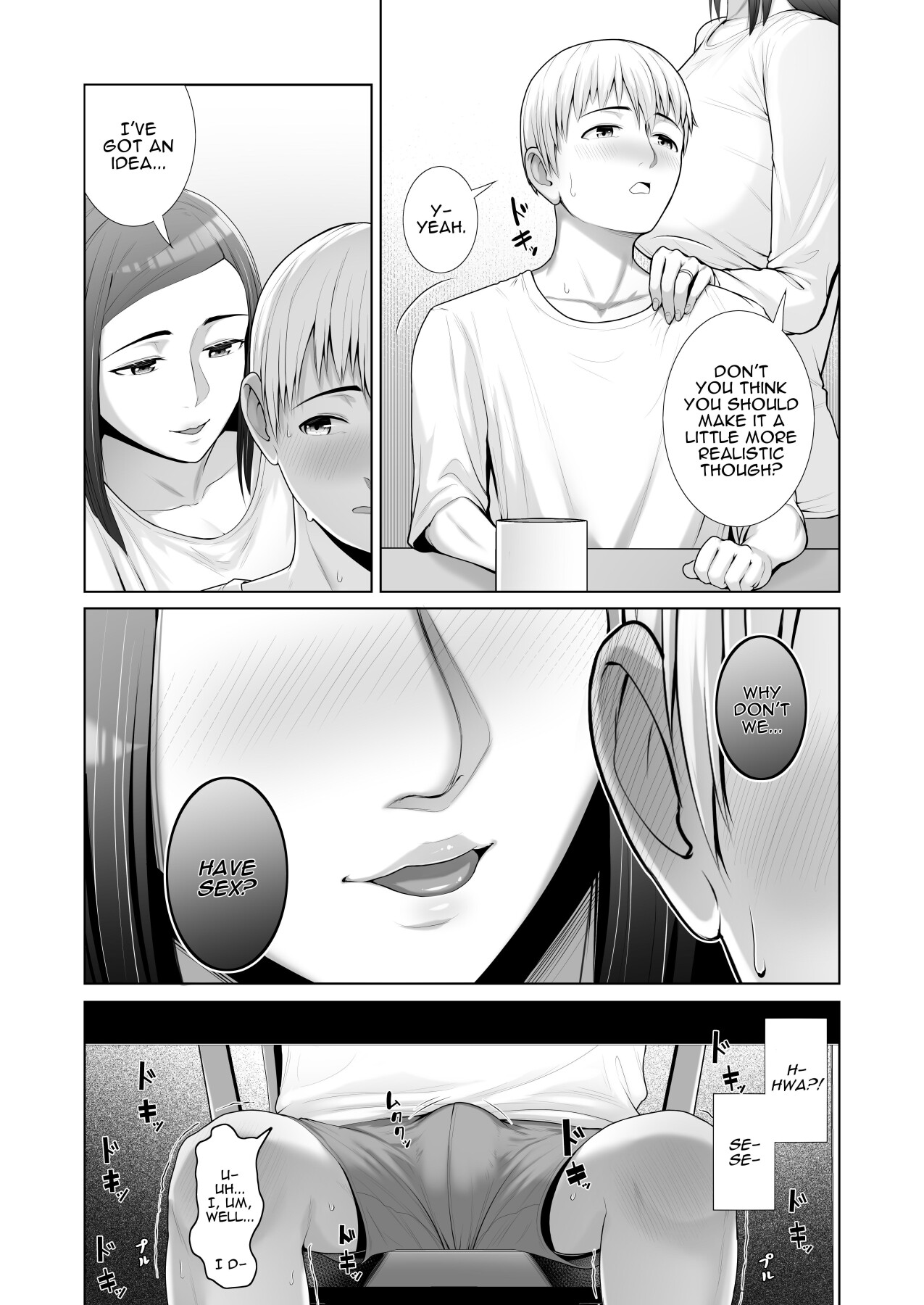 Hentai Manga Comic-My Friend's Mom Took My Virginity-Read-13